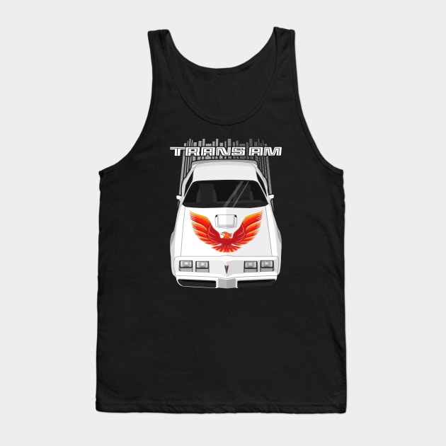 Firebird Trans Am 79-81 - white and orange Tank Top by V8social